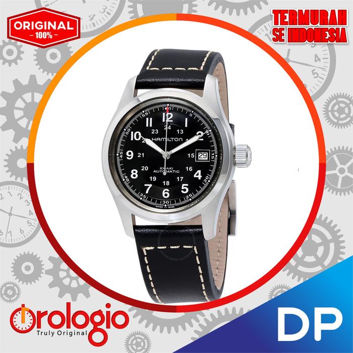 DP Hamilton Men's H70455733 Khaki Field Watch - Ori & Termurah