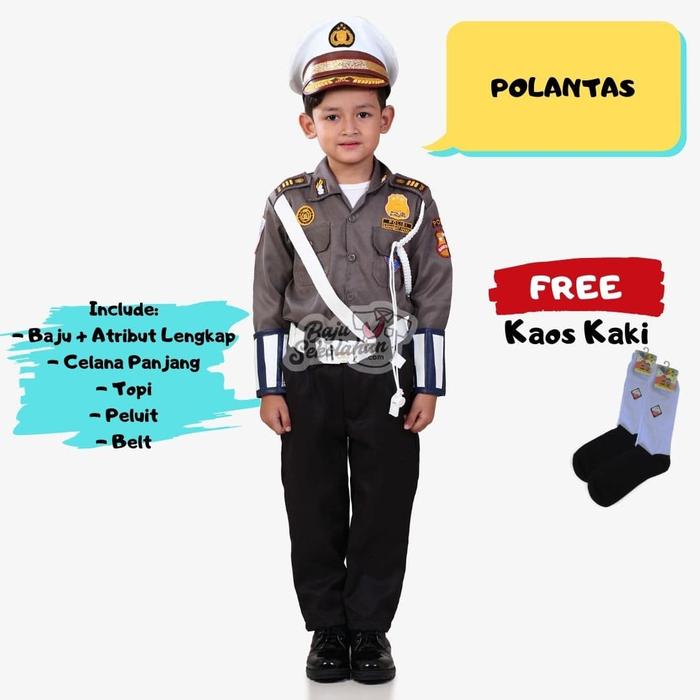 BAJU SERAGAM PROFESI POLISI LALU LINTAS - POLANTAS