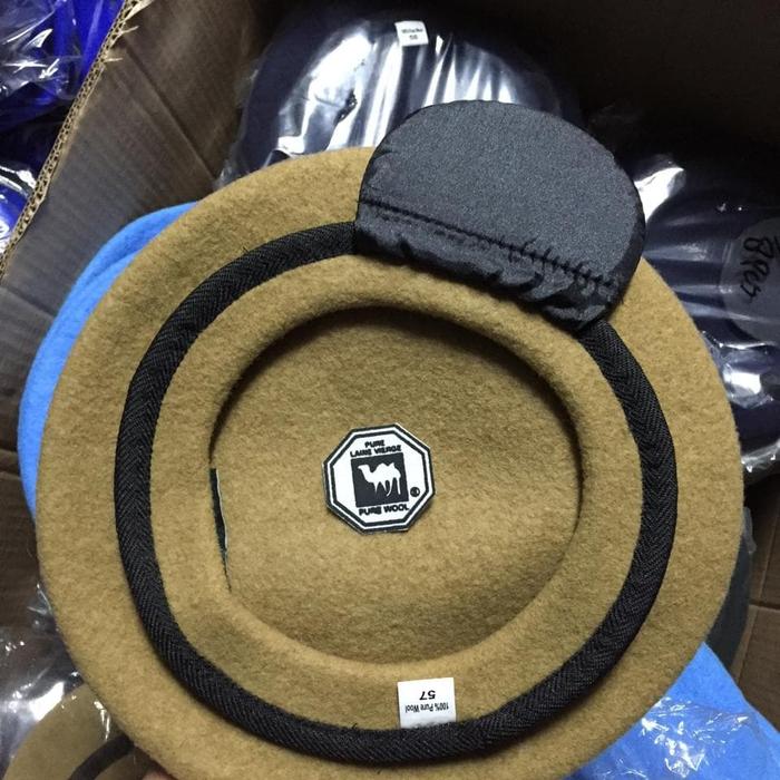 Topi Baret IPDN, Camel asli Onta Hitam