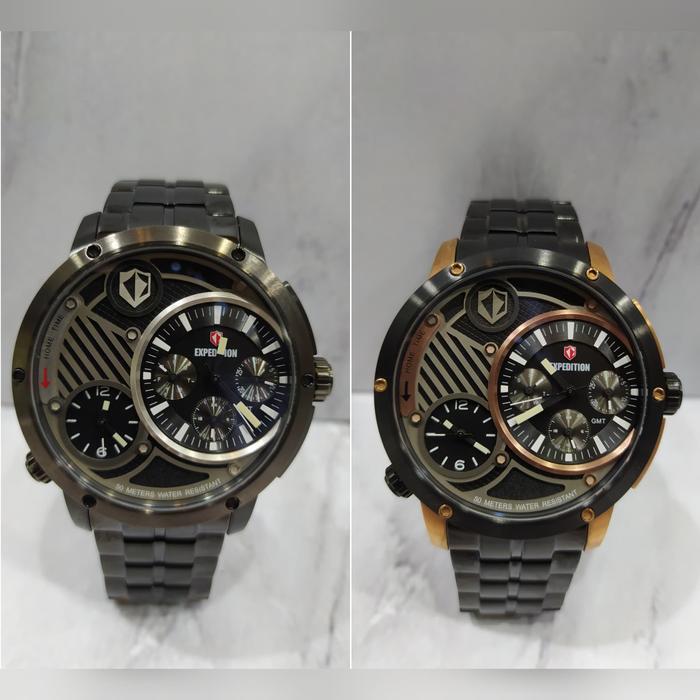 jam tangan pria Expedition E6736 stainless steel original,bergaransi