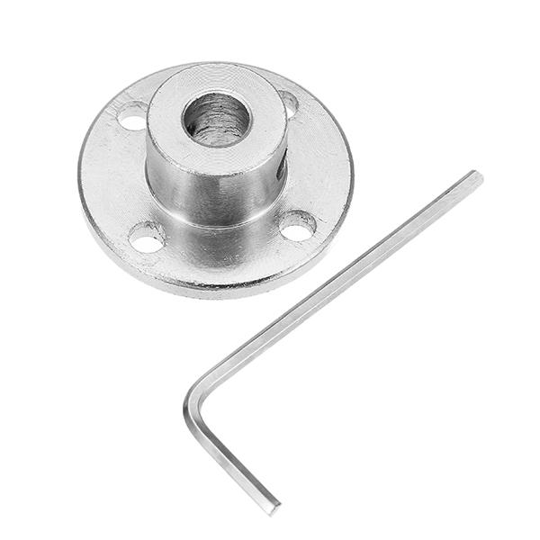 7mm Flange Coupling Steel Rigid Flange Plate Shaft Connector Optical