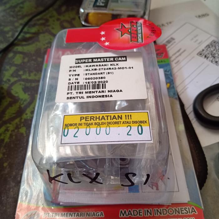 NOKEN AS PLUS PELATUK ROLLER KLX 150 MERK BRT