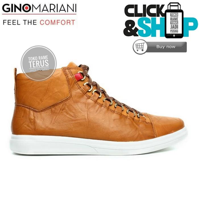 Gino Mariani GREGORY 1 Sepatu Casual Boots Exclusive Cow Leather - Tan