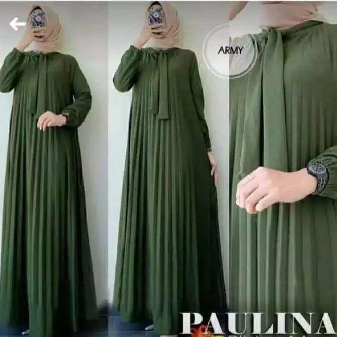Gamis Plisket import