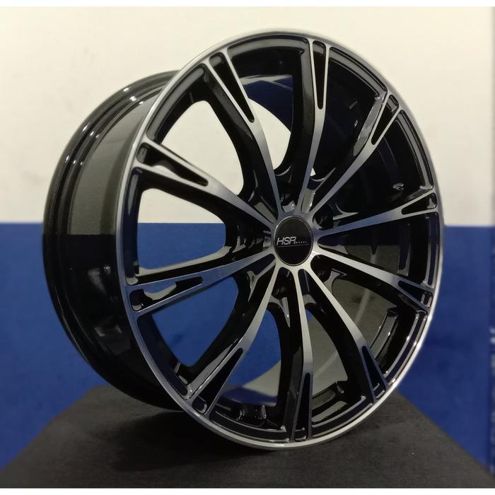 velg racing palang 10 ring 17 HSR TAKIKAWA lobang baut 5 BlackChrome