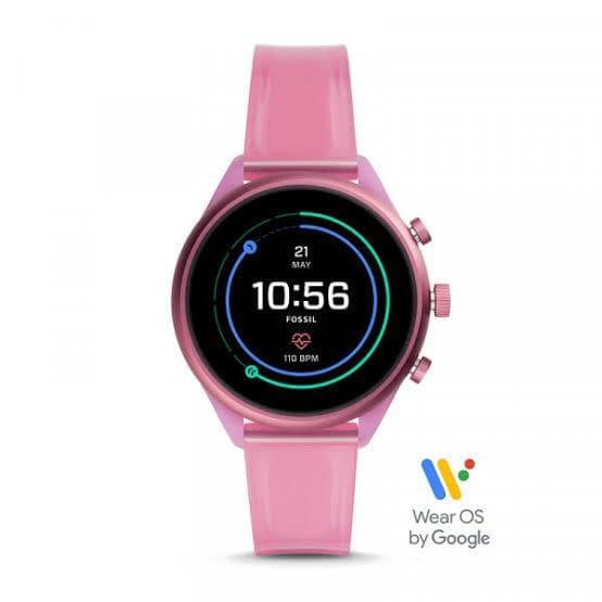 Fossil Gen 4 Sport Smartwatch Hot Pink Silicone