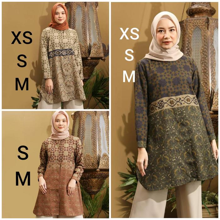 Fayra Long Blouse by Heavenlights X Kamiidea