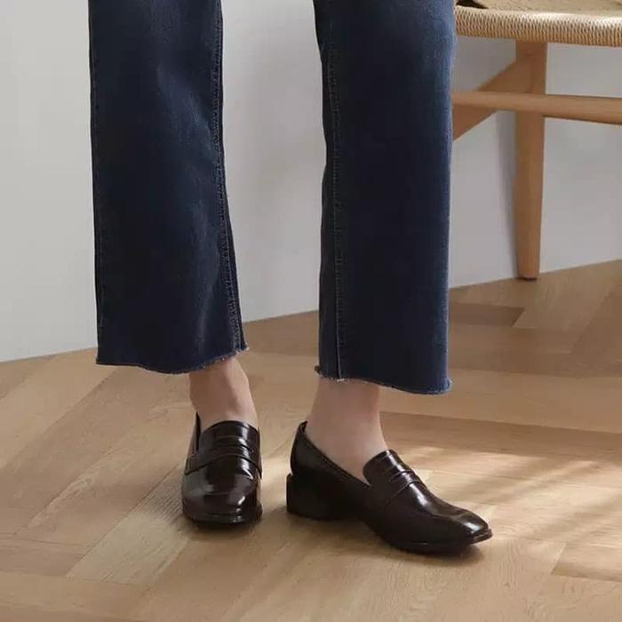 SAPPUN Mackley Wood Heels Penny Loafer