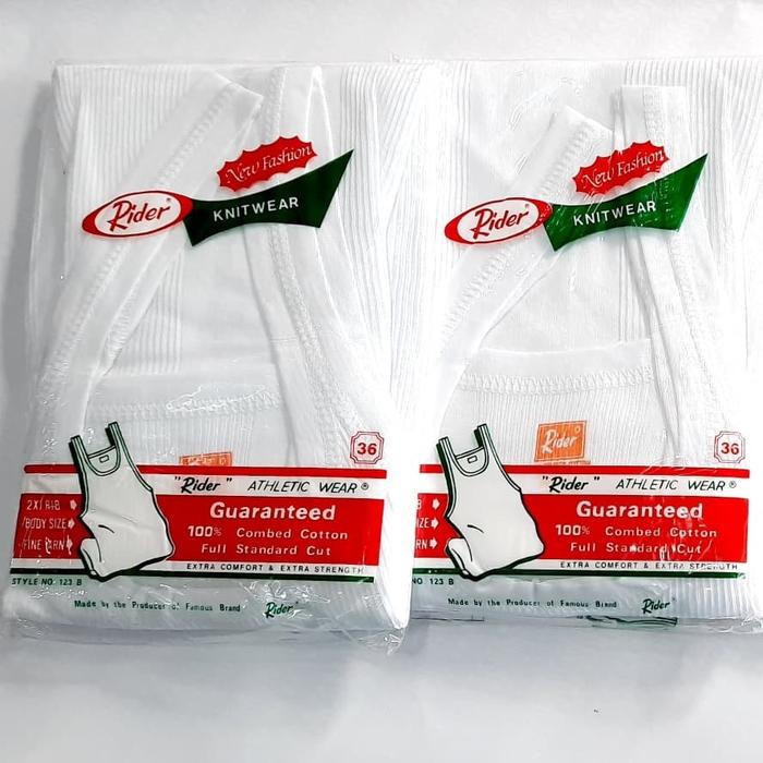 Singlet Rider singlet pria kaos dalam rider uk 38, 40, 42