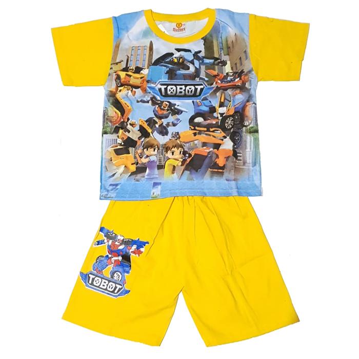 Kaos Stelan Anak Murah gbt ToboT T3