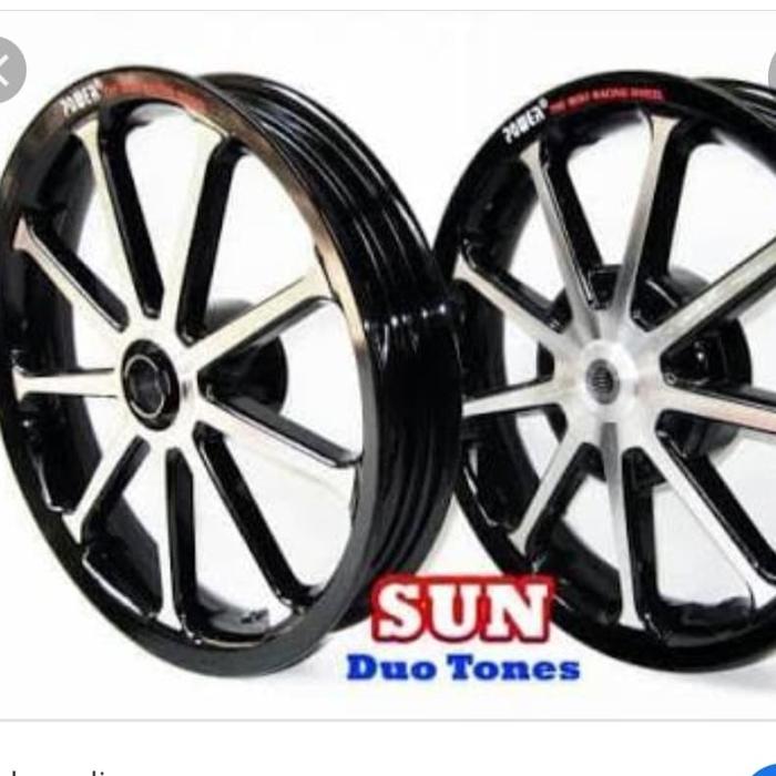 velg racing mio m3, fino 125, soul gt 125 power sun hitam chorome
