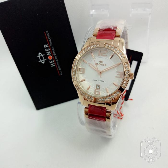 Jam tangan Hegner Rose Gold Wanita