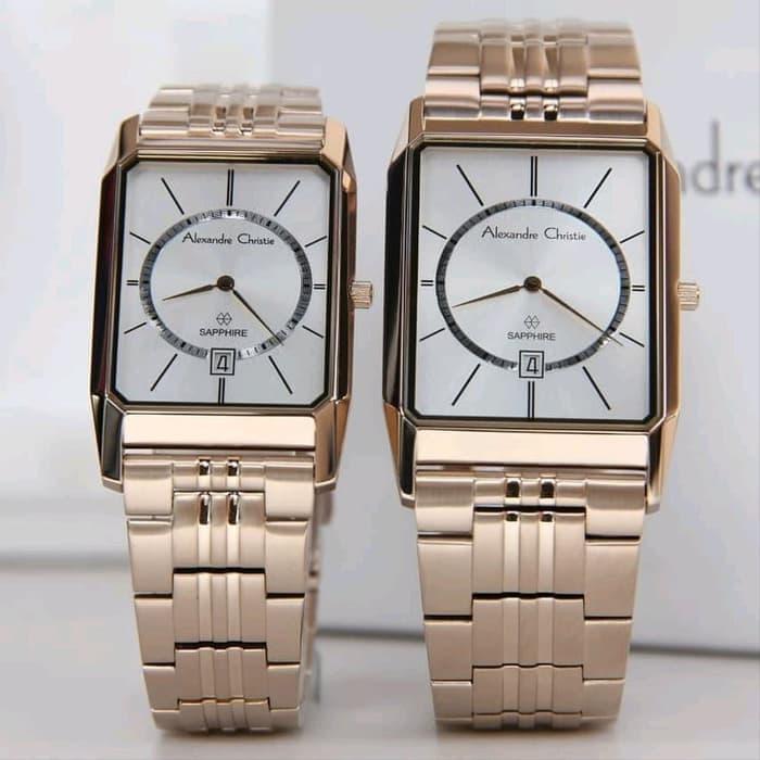 Alexandre Christie AC 8549 soft rosegold pasangan COUPLE harga satuan