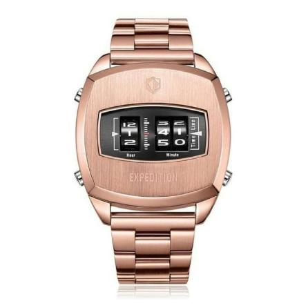 EXPEDITION E6790 / 6790 - JAM TANGAN PRIA ORIGINAL - ROSEGOLD