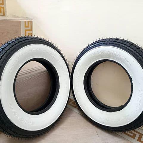 Ban vespa shinko whitewall ring 8 - 3.50 bkn maxxis michelin pirelli