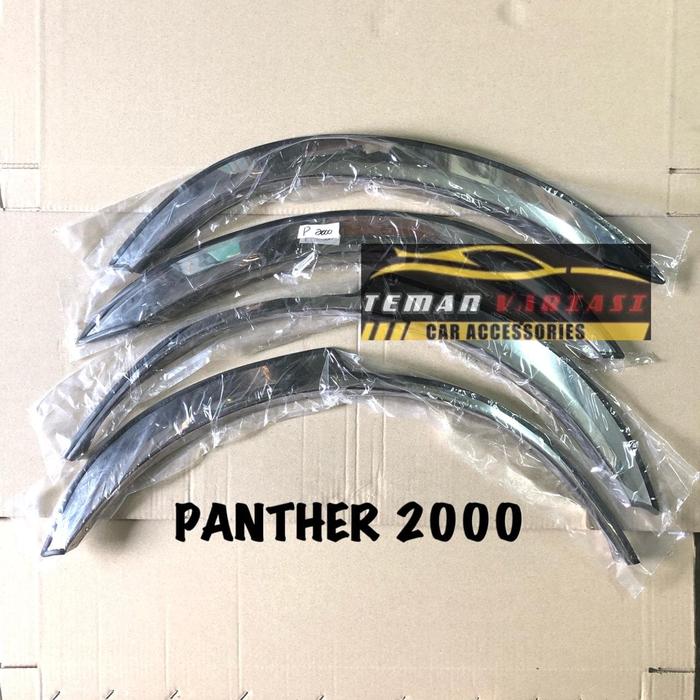 LIST LIS ATAS BAN FENDER TRIM MOBIL ISUZU NEW PANTHER PANTER STAINLESS