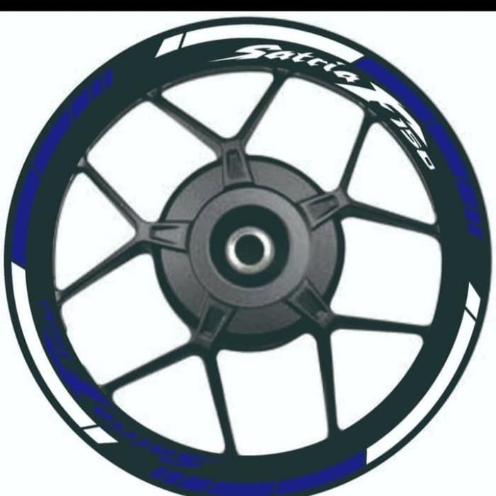 cutting sticker stiker lis velg motor SATRIA FU 150