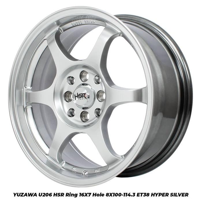 modifikasi mobil pakai velg keren YUZAWA HSR R16X7 H8X100-114,3 HS