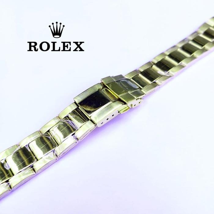 STRAP TALI JAM TANGAN RANTAI ROLEX DAYTONA GOLD UKURAN 20MM 20 MM