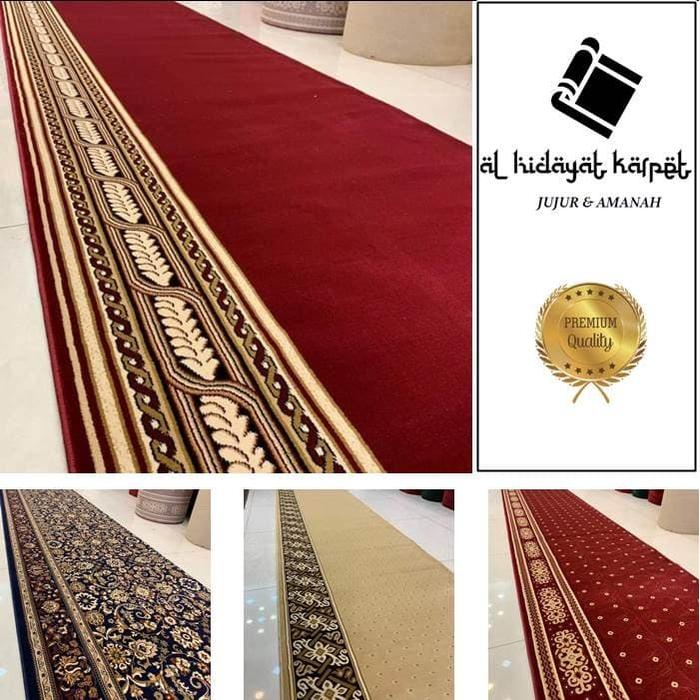 Karpet Masjid Turki Tajmahal karpet masjid permeter sajadah roll turki