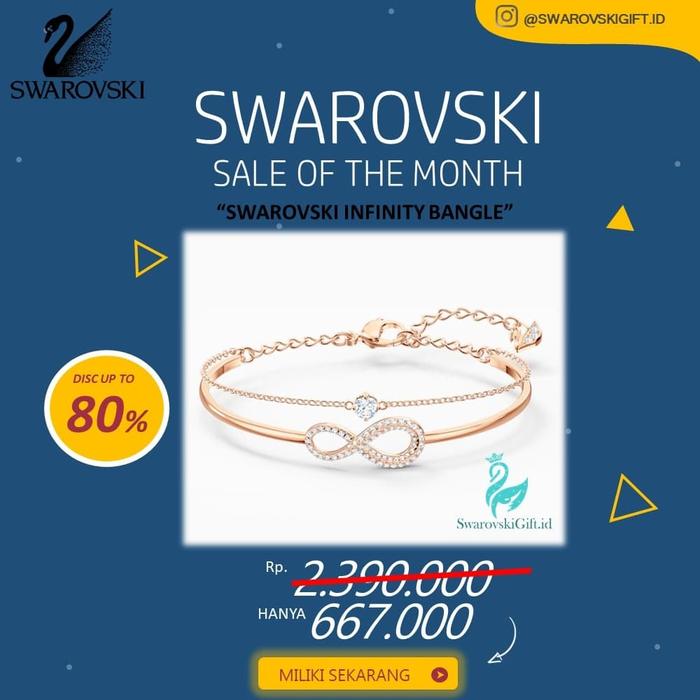 PROMO GELANG SWAROVSKI INFINTY BANGLE ORIGINAL 100%