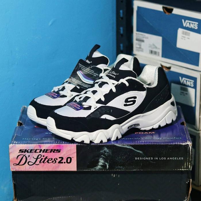 Skechers D'Lites 2.0 Dreamfull BW