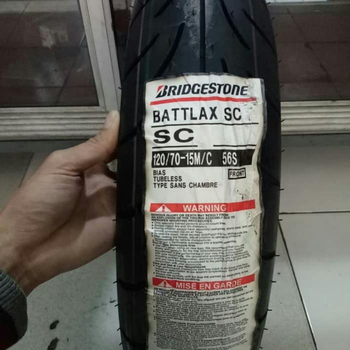 BAN LUAR BATTLAX SC UKURAN 120 /70-15 BATTLAX