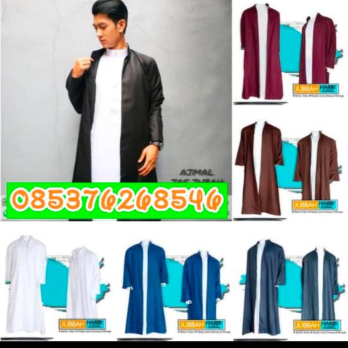 Jubah Luar luaran pria import merk ajmal