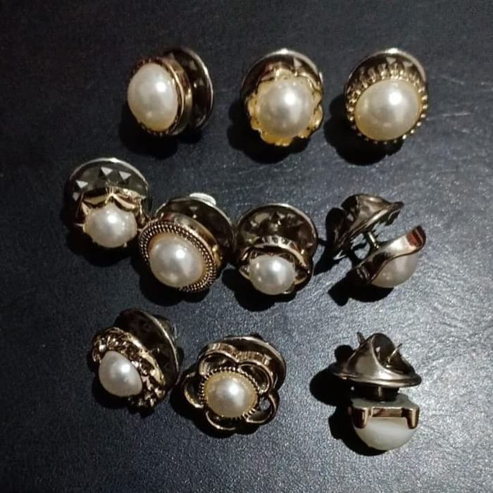 10pcs preventif accidental exposure button brooch pinset badge preal
