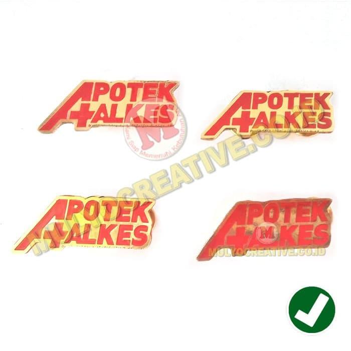 Pin Enamel Apotek Alkes Pin Apotek Alkes Pin Bros Enamel Murah