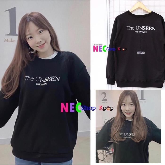 The UNSEEN Taeyeon Sweatshirt (black)