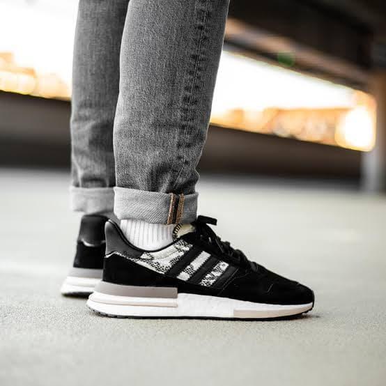 Sepatu Sneakers Adidas ZX 500 RM Black Camo BD7924 Original 100% BNIB