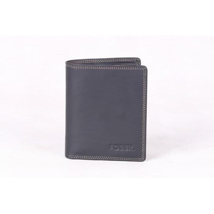 DOMPET PRIA KULIT SAPI ASLI MEL WKS LRS-406 FOSSIL (FULL KULIT)