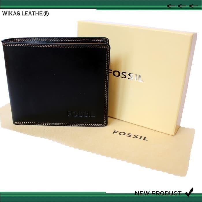 DOMPET PRIA KULIT SAPI ASLI MEL WKS LRS-407 FOSSIL (FULL KULIT)