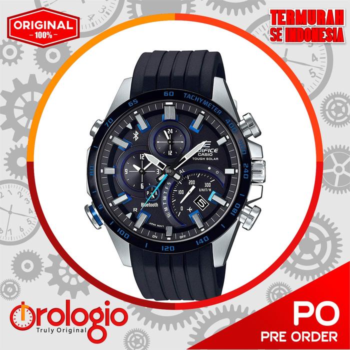 Casio Edifice - Men's Stainless Steel EQB-501XBR-2A - Ori & Termurah