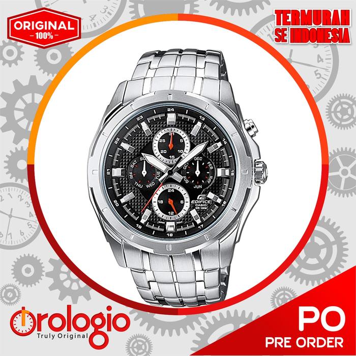 Jam Tangan Casio Edifice - Men's Stainless Steel EF-328D-1A - Ori & Termurah