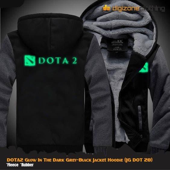 Jaket Pria Hoodie Distro Anime Game DOTA Glow in the Dark - JG DOT 28
