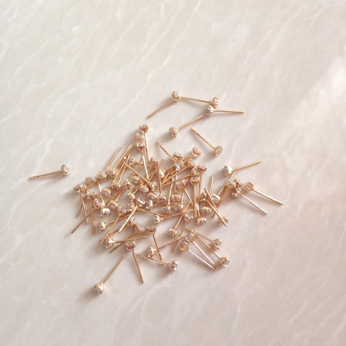 Anting Tusuk ringan giwang Emas Asli 70%