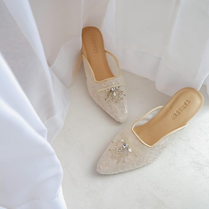 TANASKY - SALMA - 7cm Block Heels Wedding Shoes