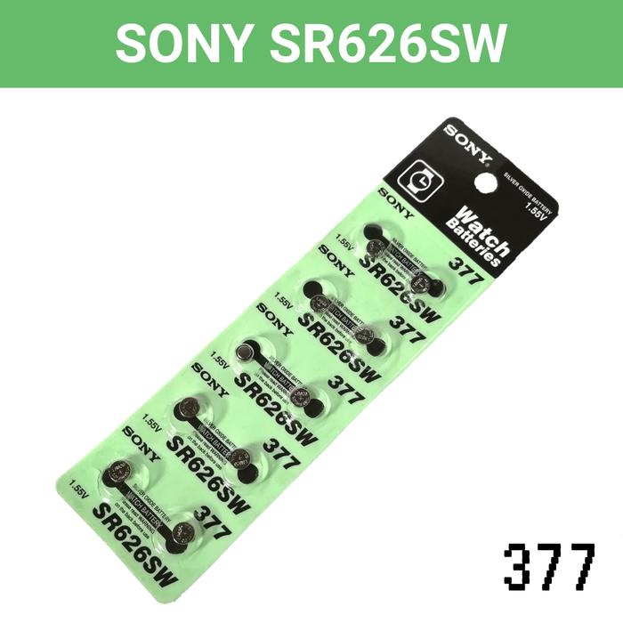 Baterai Murah Sony 377 626 SR626SW SR 626 SR626