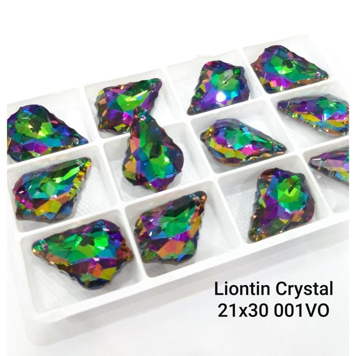 Liontin Crystal 21x30 / Liontin Kalung Crystal Swarovski