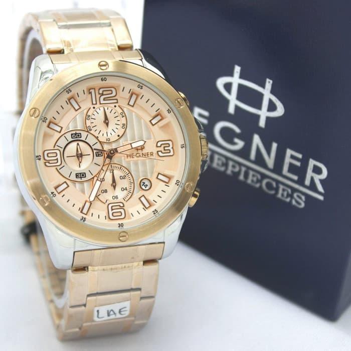 Hegner #6603 #5012 chronograph Jam tangan pria sporty original  Watches