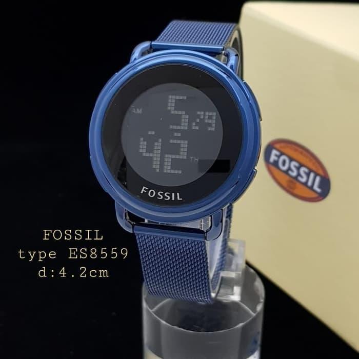 Jam Tangan Wanita Fossil ES 8559 Rantai Pasir Digital 02