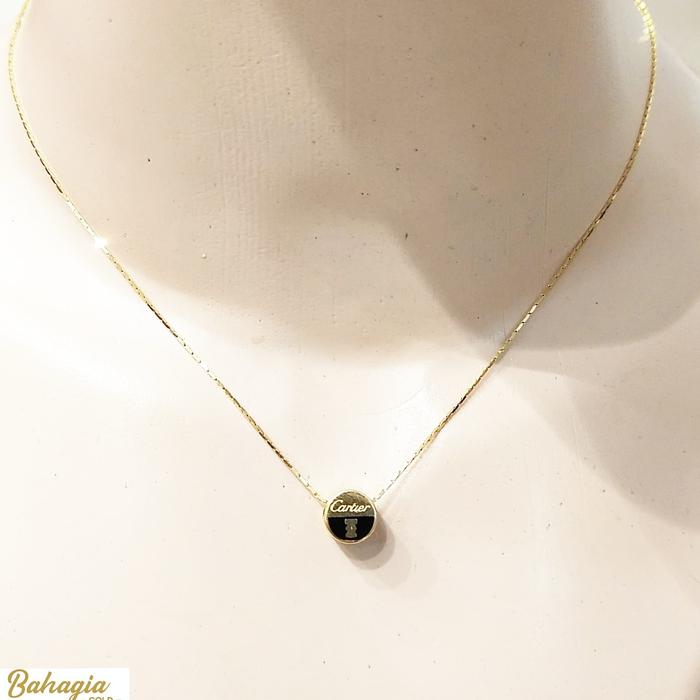 Kalung Emas Liontin Carrier Emas Kuning Kadar 700