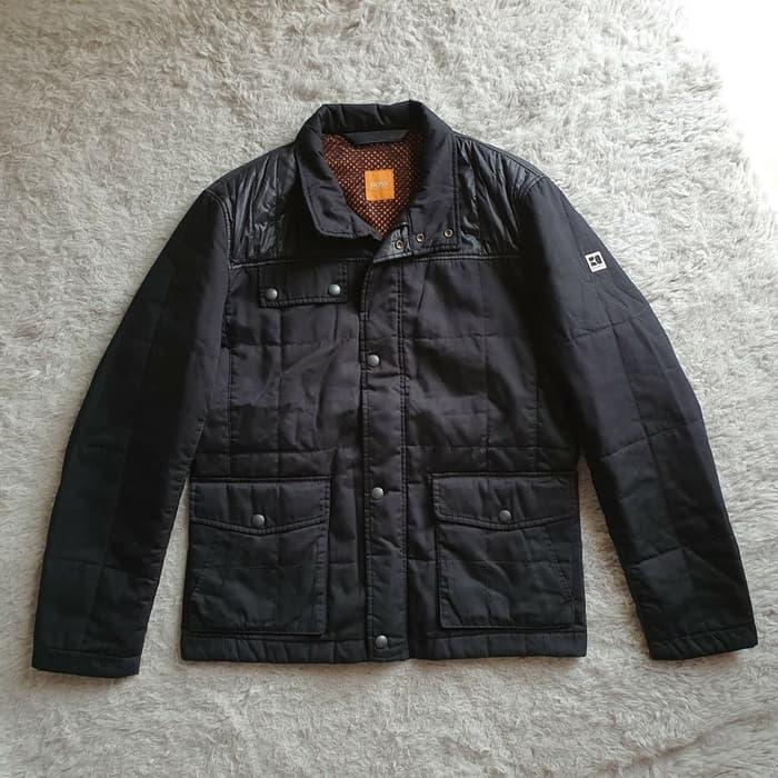 jacket hugo boss jaket orange