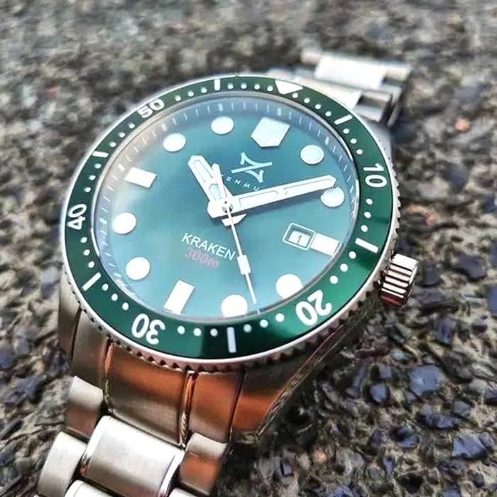 PROMO!! JAM TANGAN PRIA DIVER 300 M ZENMUZ KRAKEN (SEIKO CITIZEN )