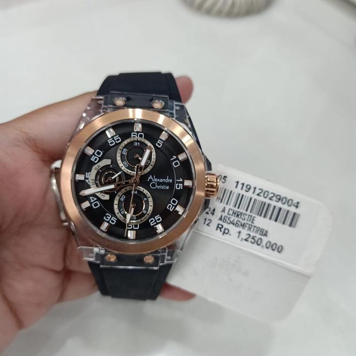 PROMO Alexandre Christie Jam Tangan Pria AC6546M