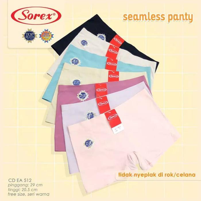 CELANA DALAM MINI BOXER WANITA SOREX MODEL UNIK