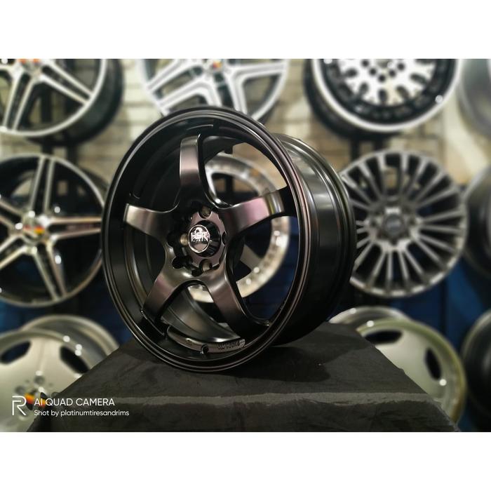 velg palang 5 ring 16 HSR TENDON lobang 4 mobil yaris vios city dll
