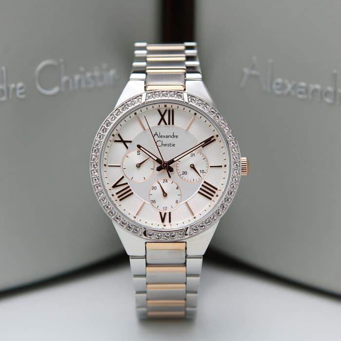 Alexandre Christie AC 2718 / AC 2718BF RG Silver Original&Garansi